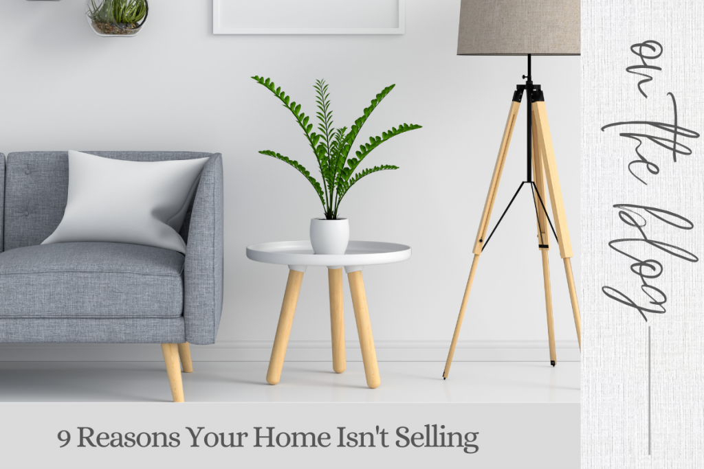 9 REASONS YOUR HOME ISN'T SELLING
